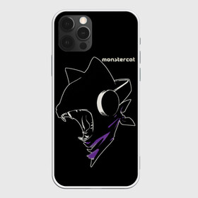 Чехол для iPhone 12 Pro с принтом Monstercat в Кировске, силикон | область печати: задняя сторона чехла, без боковых панелей | monstercat | клуб | клубная музыка | кот | котенок | кошка | лейбл | монстар | монстар кет | монстер | музыка | танцевальная музыка | электронная | электронная музыка