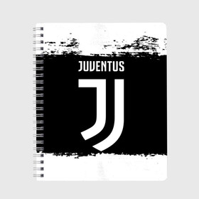 Тетрадь с принтом Juventus в Кировске, 100% бумага | 48 листов, плотность листов — 60 г/м2, плотность картонной обложки — 250 г/м2. Листы скреплены сбоку удобной пружинной спиралью. Уголки страниц и обложки скругленные. Цвет линий — светло-серый
 | juventus | европа | игровая форма | игрок | италия | матч | спорт | спорт клуб | турин | футбол | футбольная форма | футбольный клуб | ювентус