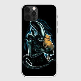 Чехол для iPhone 12 Pro Max с принтом Чужой и котик в Кировске, Силикон |  | alien | aliens | xenomorph | кот | котик | ксеноморф | монстры | ужасы | чужие | чужой | чужой и котик | чужой с котиком