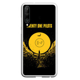 Чехол для Honor P30 с принтом TWENTY ONE PILOTS в Кировске, Силикон | Область печати: задняя сторона чехла, без боковых панелей | 21 | blurryface | one | pilots | trench | twenty | ван | дан | джозеф | джош | пайлотс | пилотс | рок | тайлер | твенти