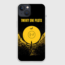 Чехол для iPhone 13 с принтом TWENTY ONE PILOTS в Кировске,  |  | 21 | blurryface | one | pilots | trench | twenty | ван | дан | джозеф | джош | пайлотс | пилотс | рок | тайлер | твенти