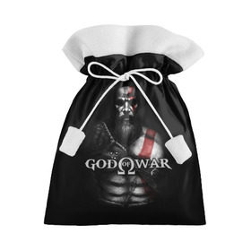 Подарочный 3D мешок с принтом God of War в Кировске, 100% полиэстер | Размер: 29*39 см | Тематика изображения на принте: god of war | арес | афина | бог | бог войны | воин | генерал | гидра | кратос | призрак | спарта | татуировка