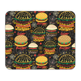 Коврик прямоугольный с принтом Гамбургеры в Кировске, натуральный каучук | размер 230 х 185 мм; запечатка лицевой стороны | Тематика изображения на принте: hamburgers | sandwic | булочка | бутерброды | быстрая | гамбургер | гамбургеры | геометрический | графика | еда | зелень | иллюстрация | картинка | кунжут | мода | мясо | надпись | орнамент | рисунок | свежий