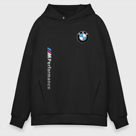 Мужское худи Oversize хлопок с принтом BMW M PREFORMANCE в Кировске, френч-терри — 70% хлопок, 30% полиэстер. Мягкий теплый начес внутри —100% хлопок | боковые карманы, эластичные манжеты и нижняя кромка, капюшон на магнитной кнопке | auto | bmw | bmw performance | motorsport | sport | авто | автомобиль | автомобильные | бмв | бренд | марка | машины | моторспорт | спорт