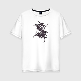 Женская футболка хлопок Oversize с принтом Sepultura в Кировске, 100% хлопок | свободный крой, круглый ворот, спущенный рукав, длина до линии бедер
 | alternative | death | groove thrash | sepultura | thrash
