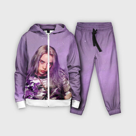 Детский костюм 3D с принтом Billie Eilish в Кировске,  |  | billie eilish | lovely | music | ocean eyes | pop | билли айлиш | девушка | музыка | океан | поп | эйлиш | элиш