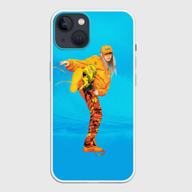 Чехол для iPhone 13 с принтом Ocean Billie в Кировске,  |  | billie eilish | lovely | music | ocean eyes | pop | билли айлиш | девушка | музыка | океан | поп | эйлиш | элиш