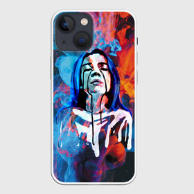 Чехол для iPhone 13 mini с принтом Billie Eilish Smoke в Кировске,  |  | billie eilish | lovely | music | ocean eyes | pop | билли айлиш | девушка | музыка | океан | поп | эйлиш | элиш