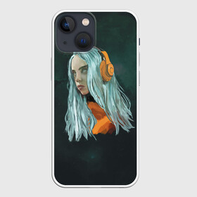 Чехол для iPhone 13 mini с принтом Billie в Кировске,  |  | billie eilish | lovely | music | ocean eyes | pop | билли айлиш | девушка | музыка | океан | поп | эйлиш | элиш