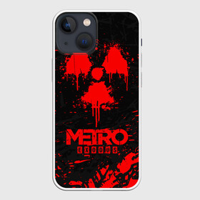 Чехол для iPhone 13 mini с принтом METRO EXODUS в Кировске,  |  | exodus | horror | metro 2033 | metro exodus | sparta | survival | артём | игры | исход | метро | метро 2035 | спарта | спартанцы