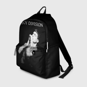 Рюкзак 3D с принтом Joy Division в Кировске, 100% полиэстер | лямки с регулируемой длиной, сверху петелька, чтобы рюкзак можно было повесить на вешалку. Основное отделение закрывается на молнию, как и внешний карман. Внутри два дополнительных кармана, один из которых закрывается на молнию. По бокам два дополнительных кармашка | ian curtis | joy division | joy division unknown pleasures | love will tear us apart | группы | иэн кёртис | пост панк | рок