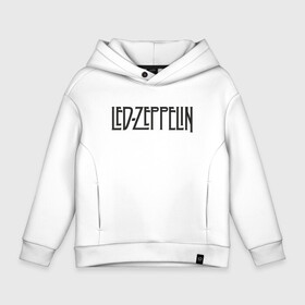 Детское худи Oversize хлопок с принтом Led Zeppelin в Кировске, френч-терри — 70% хлопок, 30% полиэстер. Мягкий теплый начес внутри —100% хлопок | боковые карманы, эластичные манжеты и нижняя кромка, капюшон на магнитной кнопке | blues rock | heavy | led zeppelin | progressive hard rock