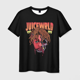 Мужская футболка 3D с принтом Juice WRLD в Кировске, 100% полиэфир | прямой крой, круглый вырез горловины, длина до линии бедер | Тематика изображения на принте: dreams | jucie | juice | lucid | rap | world | wrld | американский | ворлд | врлд | джус | реп | репер | рэп | рэпер