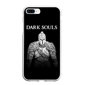 Чехол для iPhone 7Plus/8 Plus матовый с принтом Dark Souls в Кировске, Силикон | Область печати: задняя сторона чехла, без боковых панелей | Тематика изображения на принте: dark souls | games | praise the sun | игры | компьютерные игры | рыцарь | тёмные души