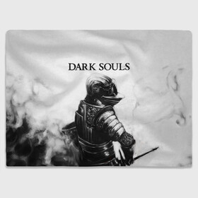 Плед 3D с принтом Dark Souls в Кировске, 100% полиэстер | закругленные углы, все края обработаны. Ткань не мнется и не растягивается | Тематика изображения на принте: dark souls | games | praise the sun | игры | компьютерные игры | рыцарь | тёмные души