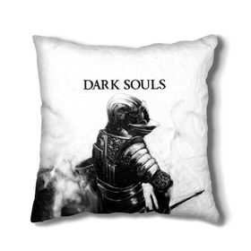 Подушка 3D с принтом Dark Souls в Кировске, наволочка – 100% полиэстер, наполнитель – холлофайбер (легкий наполнитель, не вызывает аллергию). | состоит из подушки и наволочки. Наволочка на молнии, легко снимается для стирки | Тематика изображения на принте: dark souls | games | praise the sun | игры | компьютерные игры | рыцарь | тёмные души