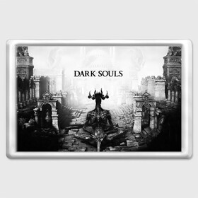 Магнит 45*70 с принтом Dark Souls в Кировске, Пластик | Размер: 78*52 мм; Размер печати: 70*45 | Тематика изображения на принте: dark souls | games | praise the sun | игры | компьютерные игры | рыцарь | тёмные души