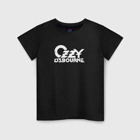 Детская футболка хлопок с принтом Ozzy Osbourne в Кировске, 100% хлопок | круглый вырез горловины, полуприлегающий силуэт, длина до линии бедер | heavy | ozzy osbourne