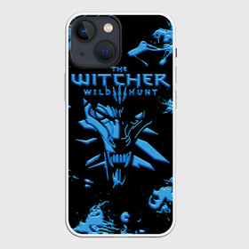 Чехол для iPhone 13 mini с принтом The Witcher 3: Wild Hunt в Кировске,  |  | wild hunt | арбалет | ведьмак 3 | геральт | дикая | магия | охота | сказка | сфера | фэнтези | цири