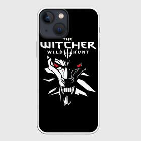 Чехол для iPhone 13 mini с принтом The Witcher 3: Wild Hunt в Кировске,  |  | wild hunt | арбалет | ведьмак 3 | геральт | дикая | магия | охота | сказка | сфера | фэнтези | цири