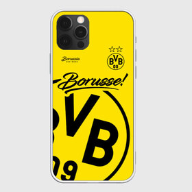 Чехол для iPhone 12 Pro Max с принтом Боруссия Дортмунд в Кировске, Силикон |  | borusse | borussia | borussia dortmund | bvb | dortmund | schwarzgelben | боруссия | боруссия дортмунд | бундеслига | германия | дортмунд | дортмундcкая боруссия | жёлто ченрые | форма | футбол | футболист | футбольная