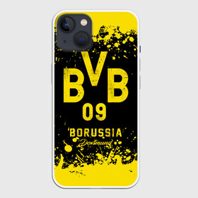 Чехол для iPhone 13 с принтом Боруссия Дортмунд в Кировске,  |  | borusse | borussia | borussia dortmund | bvb | dortmund | schwarzgelben | боруссия | боруссия дортмунд | бундеслига | германия | дортмунд | дортмундcкая боруссия | жёлто ченрые | форма | футбол | футболист | футбольная