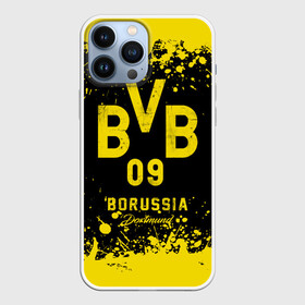 Чехол для iPhone 13 Pro Max с принтом Боруссия Дортмунд в Кировске,  |  | borusse | borussia | borussia dortmund | bvb | dortmund | schwarzgelben | боруссия | боруссия дортмунд | бундеслига | германия | дортмунд | дортмундcкая боруссия | жёлто ченрые | форма | футбол | футболист | футбольная