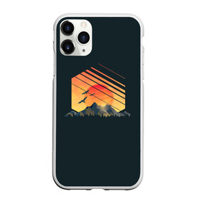 Чехол для iPhone 11 Pro Max матовый с принтом Заход Солнца в Кировске, Силикон |  | camping | mountains | sunset | восход | горы | заход | приключение | птицы | путешествие | солнце | туризм