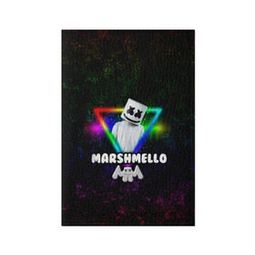 Обложка для паспорта матовая кожа с принтом Marshmello в Кировске, натуральная матовая кожа | размер 19,3 х 13,7 см; прозрачные пластиковые крепления | christopher | comstock | dj | dotcom | friends | marshmallow | marshmello | usa | диджей | друзья | комсток | крис | маршмэллоу | продюсер | сша