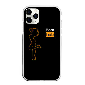Чехол для iPhone 11 Pro Max матовый с принтом Pornhub (neon girl) в Кировске, Силикон |  | brazzers | видео | девушка | любовь | неон | свечение | силуэт | фигура | хаб | чувства
