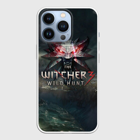 Чехол для iPhone 13 Pro с принтом The Witcher 3: Wild Hunt в Кировске,  |  | wild hunt | witcher | арбалет | ведьмак 3 | геральт | дикая | магия | охота | сказка | сфера | фэнтези | цири