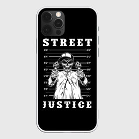 Чехол для iPhone 12 Pro Max с принтом Street justice в Кировске, Силикон |  | Тематика изображения на принте: justice | s | skeleton | skull | street | банда | бандана | бандит | бейсболка | графика | иллюстрация | картинка | мода | надпись | оружие | пистолеты | платок | револьверы | рисунок | символ | скелет | справедливость