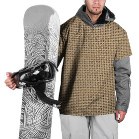 Накидка на куртку 3D с принтом Джут  в Кировске, 100% полиэстер |  | Тематика изображения на принте: веревка | волокно | грубая | канат | мешковина | мешок | натуральное | плетение | роба | текстильное | ткань