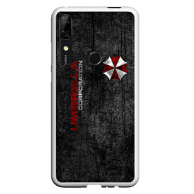 Чехол для Honor P Smart Z с принтом Umbrella corporation в Кировске, Силикон | Область печати: задняя сторона чехла, без боковых панелей | biohazard | evil | project alice | r.p.d | resident | амбрелла | вирус g | вирус т | грандж | зомби | зонт | йовович | клэр | леон | милла | обитель зла | умбрелла | элис