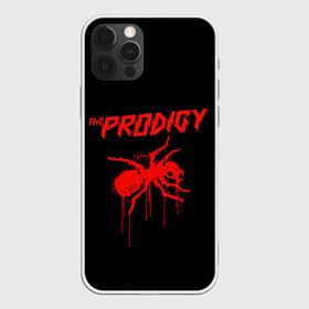 Чехол для iPhone 12 Pro с принтом The Prodigy в Кировске, силикон | область печати: задняя сторона чехла, без боковых панелей | Тематика изображения на принте: 90 е | the prodigy | кит флинт | музыка | муравей | панк | рок | техно | электро