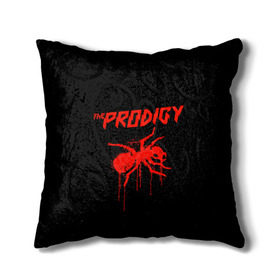 Подушка 3D с принтом The Prodigy в Кировске, наволочка – 100% полиэстер, наполнитель – холлофайбер (легкий наполнитель, не вызывает аллергию). | состоит из подушки и наволочки. Наволочка на молнии, легко снимается для стирки | 90 е | the prodigy | кит флинт | музыка | муравей | панк | рок | техно | электро