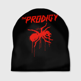 Шапка 3D с принтом The Prodigy в Кировске, 100% полиэстер | универсальный размер, печать по всей поверхности изделия | 90 е | the prodigy | кит флинт | музыка | муравей | панк | рок | техно | электро