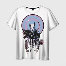 Мужская футболка 3D с принтом The Prodigy в Кировске, 100% полиэфир | прямой крой, круглый вырез горловины, длина до линии бедер | 90 е | the prodigy | кит флинт | музыка | панк | рок | техно | электро