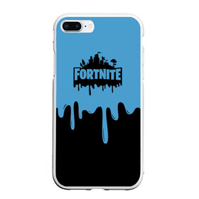 Чехол для iPhone 7Plus/8 Plus матовый с принтом FORTNITE - Black&Blue в Кировске, Силикон | Область печати: задняя сторона чехла, без боковых панелей | battlefield | counter strike | cs | cs go | csgo | dota | dota2 | exodus | fortnite | gta | kombat | metro | mortal | moscow | off white | place | pubg | supreme | trasher | vans | метро | москва