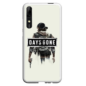 Чехол для Honor P Smart Z с принтом Days Gone Poster в Кировске, Силикон | Область печати: задняя сторона чехла, без боковых панелей | 2019 | days gone | game | poster | ps4 | zombie | жизнь после | зомби | игра