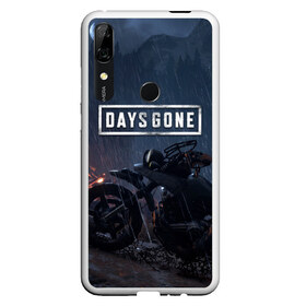 Чехол для Honor P Smart Z с принтом Days Gone в Кировске, Силикон | Область печати: задняя сторона чехла, без боковых панелей | 2019 | days gone | game | poster | ps4 | zombie | жизнь после | зомби | игра