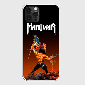 Чехол для iPhone 12 Pro Max с принтом MANOWAR в Кировске, Силикон |  | manowar | manowar 2019 | manowar warriors | manowar world | группа manowar | концерт manowar. | мановар