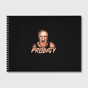 Альбом для рисования с принтом The Prodigy в Кировске, 100% бумага
 | матовая бумага, плотность 200 мг. | prodigy | the | бигбит | брейкбит | дарование | кит флинт | максим реалити | продиджи | синтипанк | техно | чудо