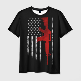 Мужская футболка 3D с принтом American Patriot в Кировске, 100% полиэфир | прямой крой, круглый вырез горловины, длина до линии бедер | america | canada | city | donald | fortnite | la | lil | los angeles | moskow | msc | new york | ny | peep | pubg | russia | supreme | trasher | trupm | usa | америка | канада | лос анджелес | нью йорк