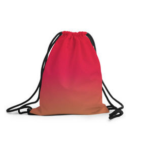 Рюкзак-мешок 3D с принтом Оранжевый градиент в Кировске, 100% полиэстер | плотность ткани — 200 г/м2, размер — 35 х 45 см; лямки — толстые шнурки, застежка на шнуровке, без карманов и подкладки | 