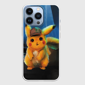 Чехол для iPhone 13 Pro с принтом Detective Pikachu в Кировске,  |  | detective pikachu | pikachu | pokemon | детектив пикачу | пика | покемон