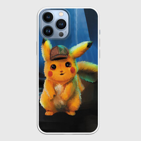 Чехол для iPhone 13 Pro Max с принтом Detective Pikachu в Кировске,  |  | detective pikachu | pikachu | pokemon | детектив пикачу | пика | покемон