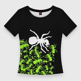 Женская футболка 3D Slim с принтом The Prodigy в Кировске,  |  | flint | keith | kit | prodigy | кит | продиджи | продижи | протиджи | флинт