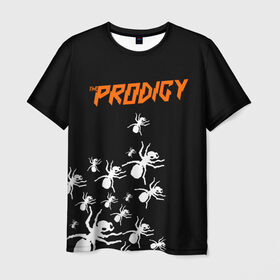 Мужская футболка 3D с принтом The Prodigy в Кировске, 100% полиэфир | прямой крой, круглый вырез горловины, длина до линии бедер | flint | keith | kit | prodigy | кит | продиджи | продижи | протиджи | флинт