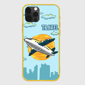 Чехол для iPhone 12 Pro Max с принтом Путешествия в Кировске, Силикон |  | Тематика изображения на принте: travel | город | небо | облака | путешествия | самолет | солнце | тревел | туризм